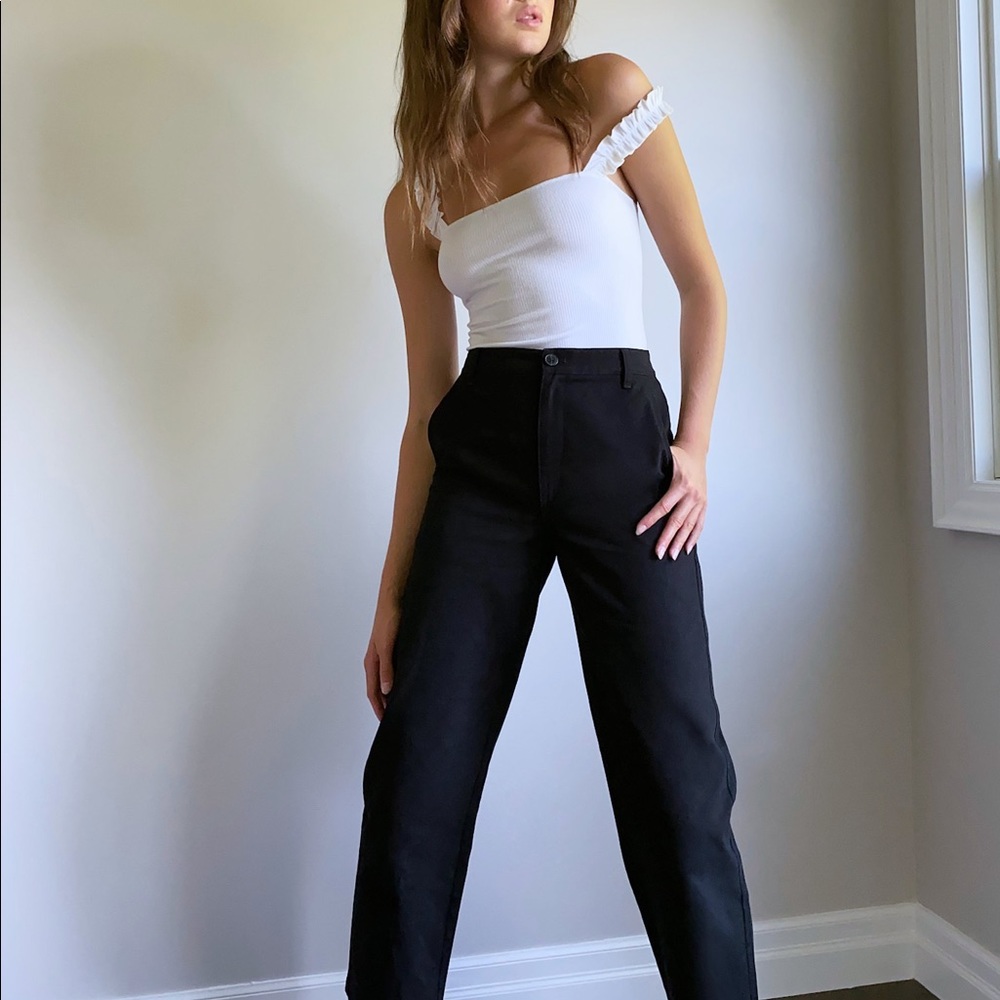 Aritzia white firecracker bodysuit